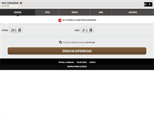 Tablet Screenshot of hotelconqueridor.com